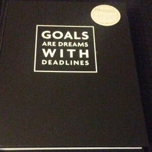 Source Unknown Black Planner with Motivational Quote